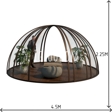 Беседка-купол Igloo Dom 4,5 (диаметр 4,5 м, высота 2,25 м)