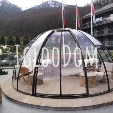 Беседка-купол Igloo Dom 5 (диаметр 5 м, высота 2,5 м)